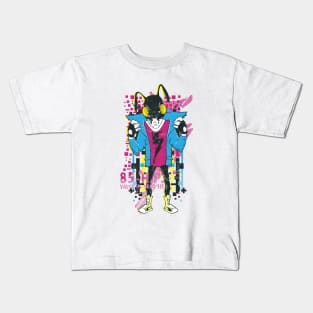 the pixel fly Kids T-Shirt